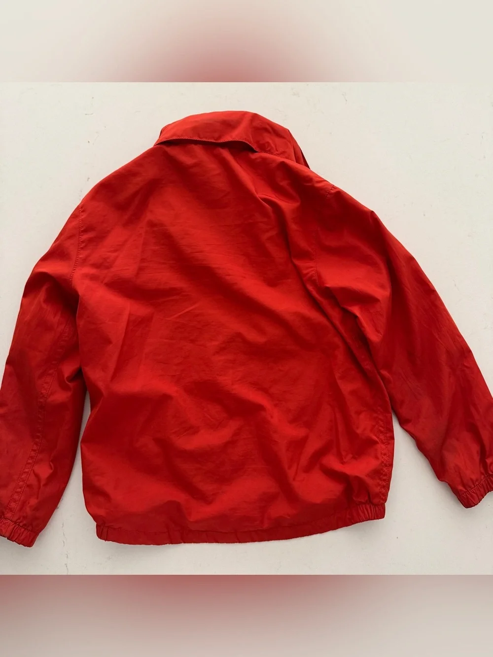 GAP Kids Red Windbreaker Jacket with Lining Size Small (6/7)